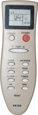 ERNIL AC Remote Compatible for Napoleon Ac Kk10A Kk10B-C1 Kk10B Kk10B-C1 Kk22B-C1 Kk22A-C1(Exactly Same Remote Will Only Work) Remote Controller(White)