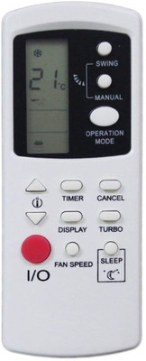 mumax Compatible/Replacement for  AC Remote Control (Model No VDO-190) Videocon Remote Controller(Multicolor)