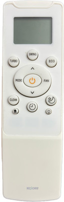 RESORB RE 234A Compatible for Midea and Carrier AC Remote Control model RG56CMI-W1 Remote Controller(White)