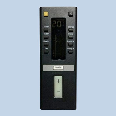 Ethex Re-204 compatible for croma Air Conditioner Remote Control Croma Ac remote control ( EXACTLY SAME REMOTE WILL ONLY WORK) Remote Controller(White&black)