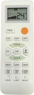 miracles in hand MIH131PMV AC REMOTE COMPATIBLE WITH PMV FUNCTION HAIER Remote Controller(White)