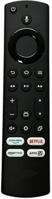 ARAIZE ENTERPRISES AMAZON BASIC VOICE RMEOTE Compatible for Amazon Basics Smart TV LCD/LED Remote With Voice Command AMAZON, AMAZON BASIC Remote Controller(Black)