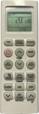 NixGlobal 36J AC Remote Compatible for LG AC Remote Controller(White)
