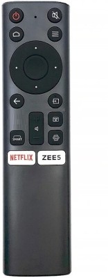 TIZOQ LED LCD Smart TV (RC860_NON-VOC) Nokia LED LCD Smart TV Remote Controller(Black)