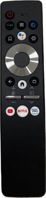 SHIELDGUARD Remote Control No. 544 Compatible for LED TV (With Voice function) Haier Remote Controller(Black)