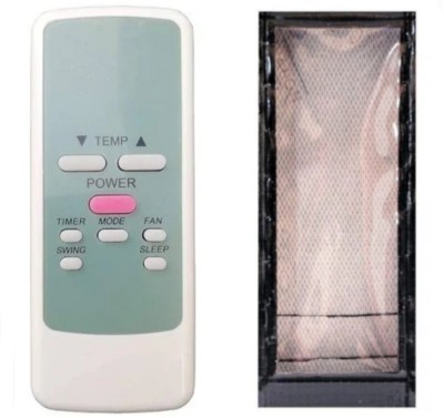 Ethex Compatible for Electrolux,Lloyd,Carrier,Godrej,Onida Ac remote C-11 Re-70 Remote free cover (Same remote Only will work)(before buy check all images) Remote Controller(White)