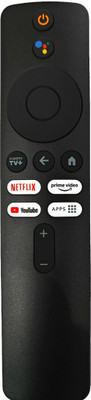 NixGlobal XIAMI RE-DMI SMART LED1 Remote with TV+ function Compatible with XIAOMI / REDMI / MI 8K 4K SMART LED LCD TV Remote Controller(Black)