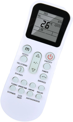 MIFKRT l_loyd ac remote original AC Remote Control with Light Compatible for L_loyd AC Remote without Backlight LLYOD, ELECTROLUX, BLUESTAR, GODREJ Remote Controller(White)