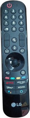Tke LG Without Voice Remote Scroll Control LG TV Remote Controller(Black)