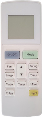 TIZOQ Replacement Remote Control Compatible for AC (222A) AC Remote Onida AC Remote Controller(White)