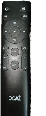 Kritex Remote /Home Theatre Bluetooth,BASS Compatible for Boat Sound bar Remote Controller(Black)