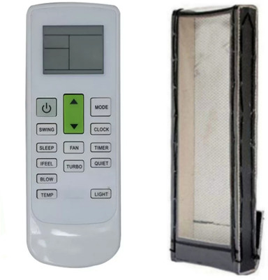 Ethex C-12 Re-172 Remote With cover (Remote+Cover) Ac Remote compatible for Bluestar Ac Remote Controller(White)