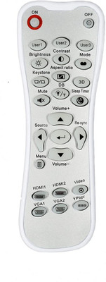 Akshita HD26 Compatible For Projector Remote Control OPTOMA Remote Controller(White)