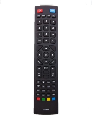 Ethex New TvR-17 (NO Voice Command)(Same remote Only will work)(before buy check all images) Remote Controller(Black)