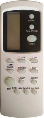 LipiWorld AC Remote Control Compatible For  Haikawa AC Remote Controller(Grey)