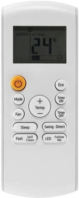 Paril Re- 184B Remote Compatible for Samsung Ac remote control Suitable for Samsung Ac Remote Controller(White)