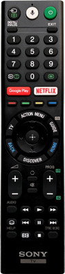 MechFox Television Remote Compatible for LED/LCD | RM-M4C | SONY Google Voice Smart TV Remote Controller(Black)