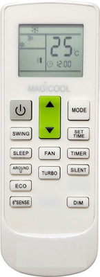 ERNIL 225 AC Remote Compatible for Whirlpool Magicool AC Remote Control (Exactly Same Remote Will Only Work) Remote Controller(White)