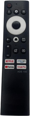 Nij __ADE 150 __ Smart LED Tv Remote Control No Voice Key SANSUI Remote Controller(Black)