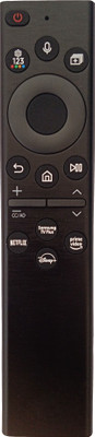 LipiWorld SAM01 2019-2024 Led Smart TV Remote Control (No Solarcell)(Voice Suported) (Old Exactly Same Will Only Work) Compatible For Samsung Tv Remote Controller(Black)