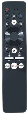 Rohit Electronics HTR-U29a Remote Compatible For Haier Google Tv (Non Voice) (EXACTLY SAME REMOTE WILL ONLY WORK) Remote Controller(Black)