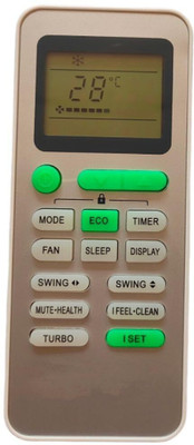 Kritex NO.237 Remote Compatible for Lloyd AC Remote Remote Controller(White)