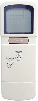 Kritex 14A AC Remote Compatible for Mitsubishi Remote Control Remote Controller(White)