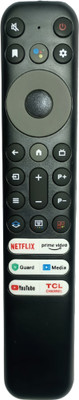 Shigau Iffalcon LED HD Remote Control Compatible without Voice function Netflix Button RC902V FMR1, TCL Smart TV LCD, LED 4K HD, TCL, Iffalcon Remote Controller(Black)