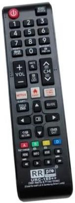 ERHIndia Compatible and Suitable Remote URC-165++ for All  DTH, STB Samsung Remote Controller(Black)