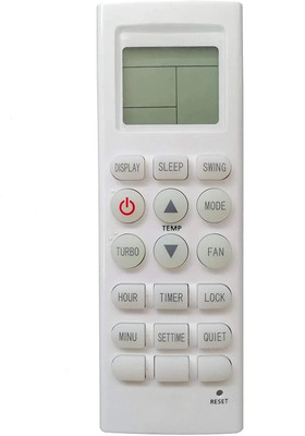 BhalTech 36 AC Compatible for  Onida AC Remote Controller(White)