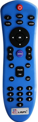 LRIPL Remote Compatible For DD Free to Air Dish Set Top Box LRIPL Remote Controller(Blue)