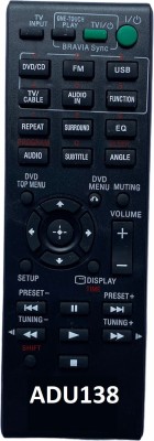 Upix ADU138 Home Theatre Remote Compatible for Sony Home Theater System (EXACTLY SAME REMOTE WILL ONLY WORK) Remote Controller(Black)