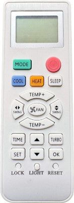 MechFox AC Remote Control Compatible Split/Window Air Conditioner | Model No. AC-131I | Haier/Goorej Remote Controller(White)