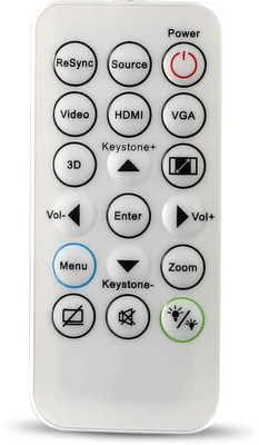 Akshita New Projector Remote Control Optoma Remote Controller(White)