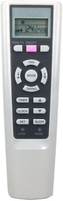 RISHI ENTERPRISES THIS REMOTE IS COMPATIBLE FOR AC REMOTE HAIER Remote Controller(Grey)