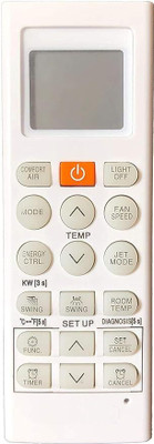 ditec AC Remote Control AC-36H Compatible for  Dual Invertor Split Air Conditioner LG Remote Controller(White)