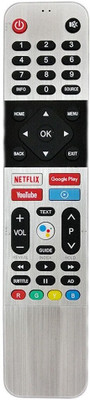 ERNIL Tv Remote Compatible for 50OATHPRO1212 Thomson LED Smart Android HD TV NON Voice (Your Old Remote Must be Exactly Same) Remote Controller(Black)