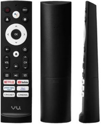 Rohit Electronics Remote Control Compatible For VU Smart LED TV (Non Voice) (EXACTLY SAME REMOTE WILL ONLY WORK) Remote Controller(Black)