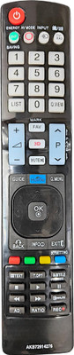 Ehop AKB72914276 compatible remote control for  Smart tv With 3D functions LG Remote Controller(Black)