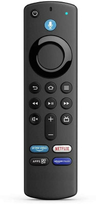 V4 Gadgets Alexa Voice Remote Control Amazon Fire Tv Stick Compatible with Stick 3rd Generation Remote Controller(Black)
