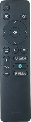 7SEVEN Compatible with Haier Tv Remote Original Suitable for Smart LED FHD UHD 4K TV HAIER Remote Controller(Black)