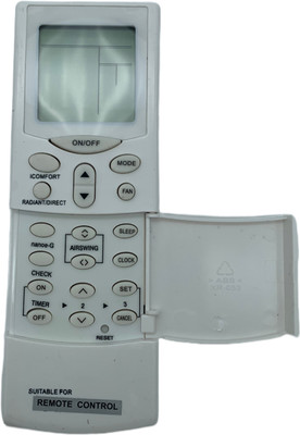 NixGlobal 249 AC Remote Compatible with PANASONIC 1 / 1.5 / 2 TON AC Remote Controller(White)