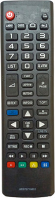 ERNIL LED LCD Tv Remote Compatible for LG AKB73715601 LED LCD TV (Your Old Remote Must be Exactly Same) Remote Controller(Dark Grey)