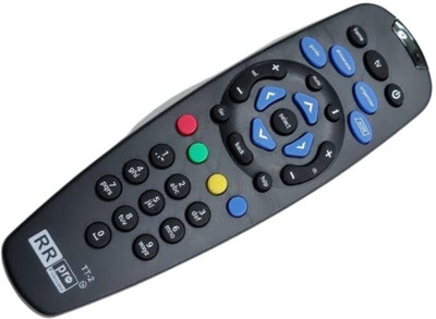 ERHIndia Compatible and Suitable Sky Set up Box Universal Remote for tv and tata Sky Tata sky Remote Controller(Black)