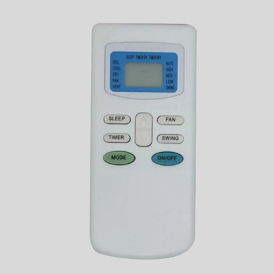 Ethex AC REMOTE AC Remote No. 17, Compatible/Replacement for Godrej AC Remote Control Suitable for Godrej ac remote Remote Controller(white&black)