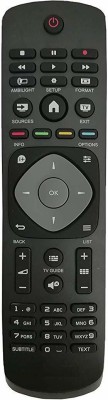 NixGlobal URC119 398GR8D6NEPHT Remote Compatible with PHILIPS SMART LED LCD TV Remote Controller(Black)