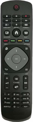 NixGlobal URC119 398GR8D6NEPHT Remote Compatible with PHILIPS SMART LED LCD TV Remote Controller(Black)