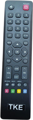Tke SKYWORTH LCD LED TV Universal Remote(YAA) Skyworth Remote Controller(Black)