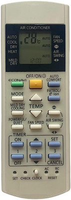 Kritex 29 B AC Remote Compatible for PANASONIC Inverter Remote Control Remote Controller(White)