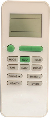 NixGlobal 145 AC Remote Compatible for MITASHI / VIDEOCON / GODREJ / KENSTAR / INTEX / SANSUI / IFB AC Remote Controller(White)
